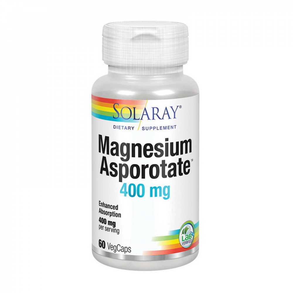 Magnesium Asporotate 400 mg (60 veg caps)