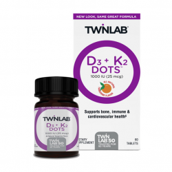 D3 + K2 Dots 1000 IU (25 mcg) (60 tab)