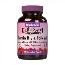 Vitamin B12 & Folic Acid (180 chew tab, raspberry)