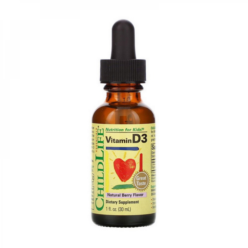 Vitamin D3 (30 ml, Natural Berry)