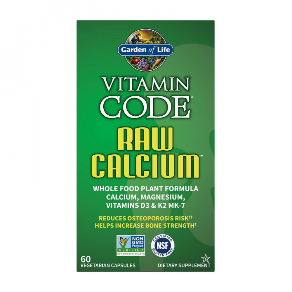 Vitamin Code Raw Calcium (60 veg caps)