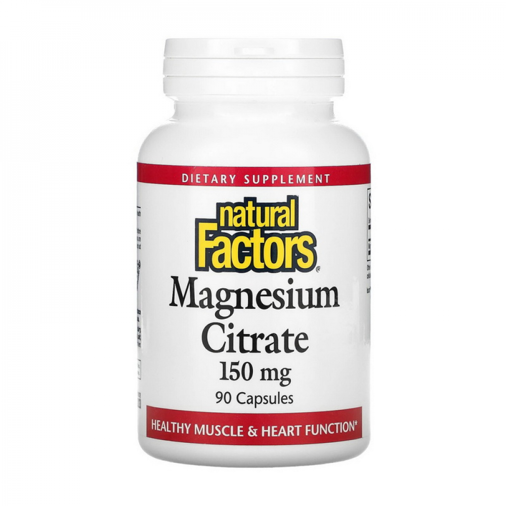 Magnesium Citrate 150 mg (90 caps)