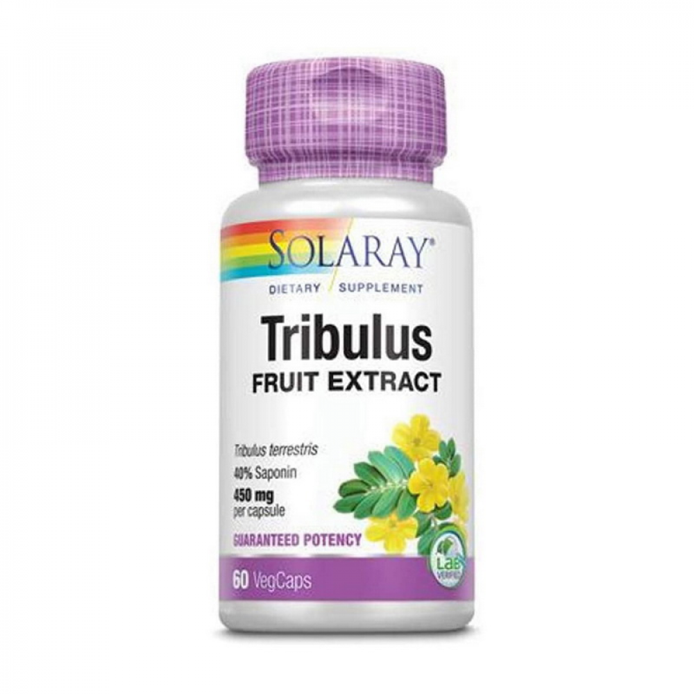 Tribulus Fruit Extract 450 mg (60 veg caps)