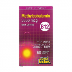 Methylcobalamin B-12 5000 mcg (60 chewable tabs)