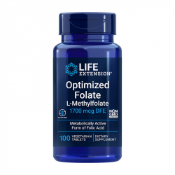 Optimized Folate L-Methylfolate 1700 mcg DFE (100 veg tab)