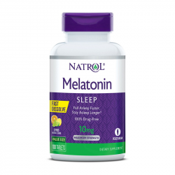 Melatonin 10 mg Fast Dissolve (100 tabs, citrus)