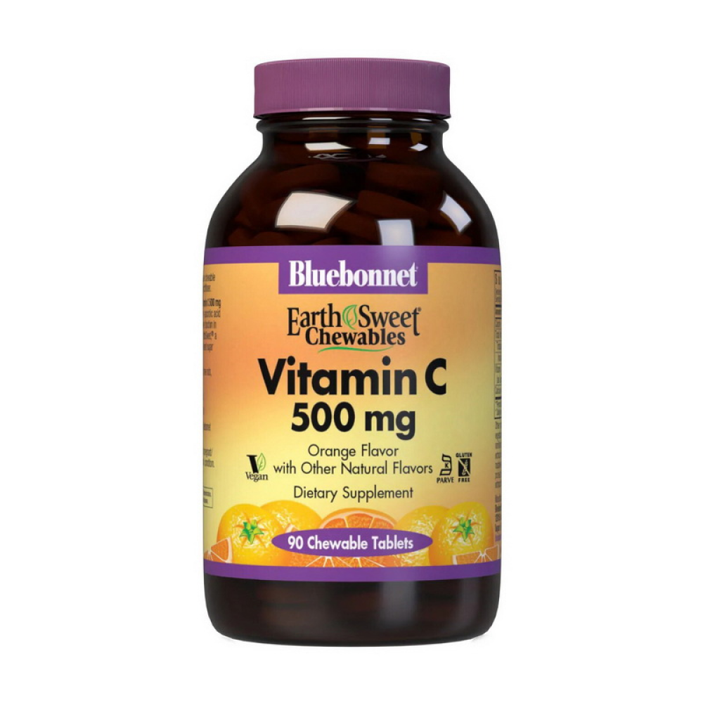 Vitamin C 500 mg (90 chewables, orange)