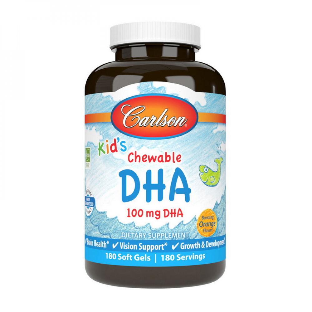 Kid“s Chewable DHA 100 mg (180 soft gels)