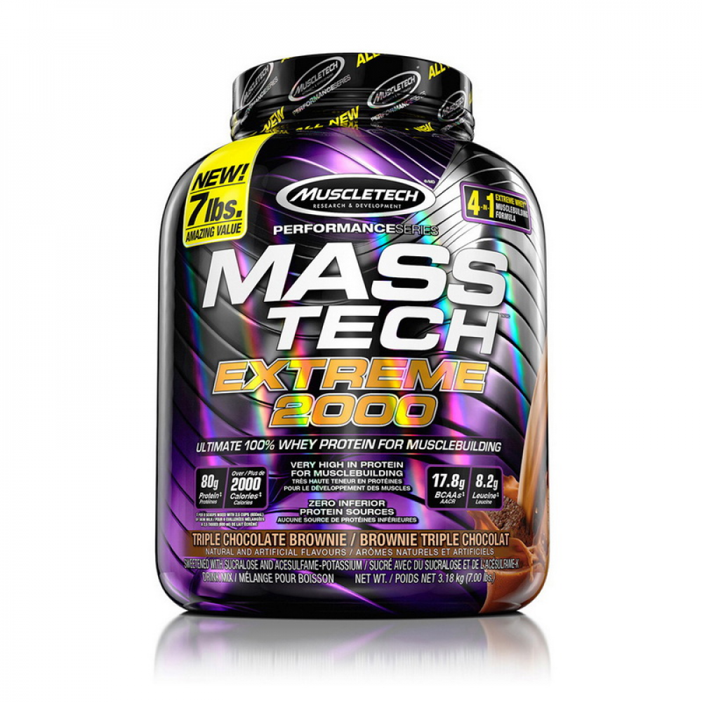 Mass Tech Extreme 2000 (3,18 kg, triple chocolate brownie)