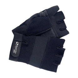 Weightlifting Gloves Black (L size)