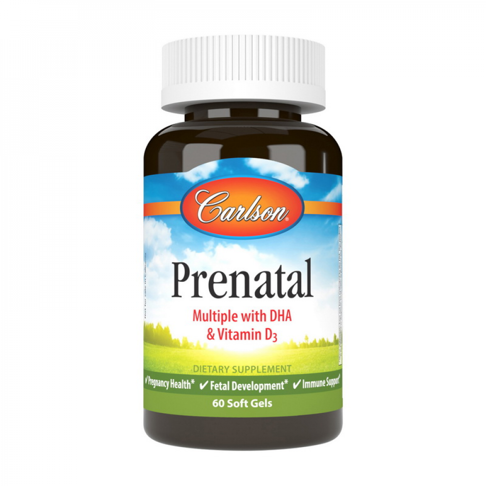 Prenatal Multiple with DHA & Vitamin D3 (60 sgels)