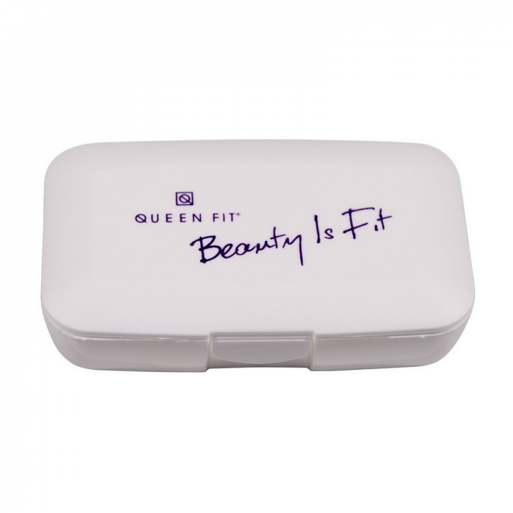 Pillbox Beauty Is Fit (white)