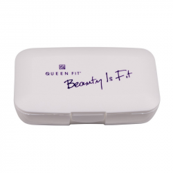 Pillbox Beauty Is Fit (white)