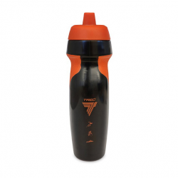 Waterbottle (600 ml, black-orange)