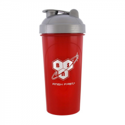 Shaker BSN Finish First (700 ml, red/grey)