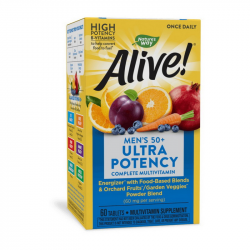 Alive! Men“s 50+ Ultra Potency (60 tab)