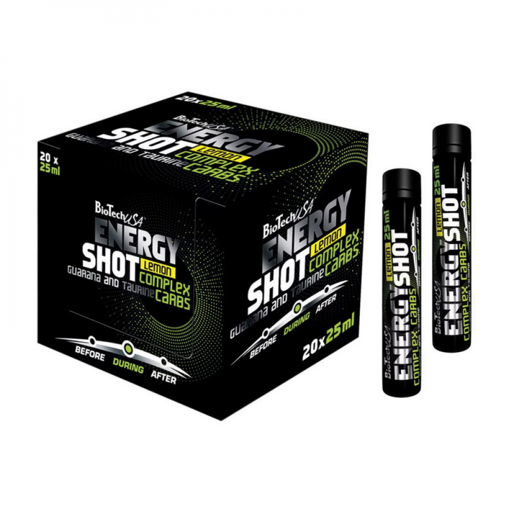 Energy Shot (20*25 ml, lemon)