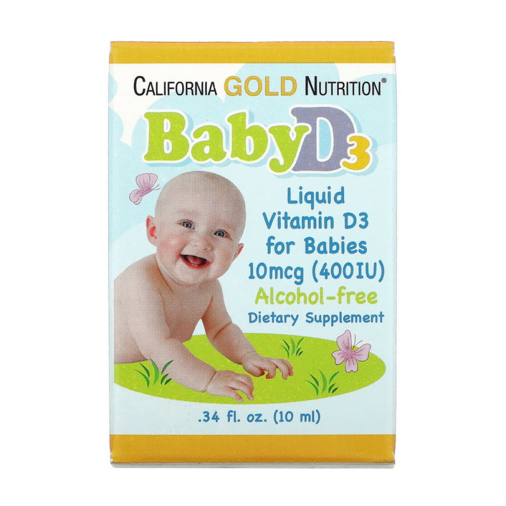 Baby D3 Liquid 10 mcg (400 IU) (10 ml)